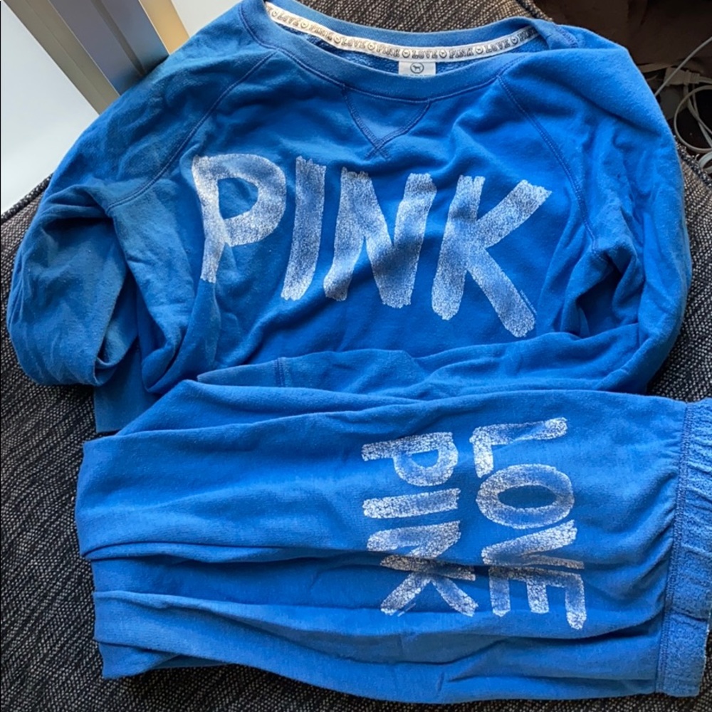 Victoria Secret Love Pink Sweat Lounge set